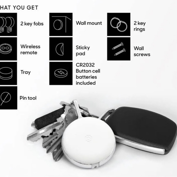 Sharper Image Auto Keyfinder Magnetic Smart Tracker and Storage - Picture 5 of 7